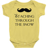 staching through the snow Baby Onesie