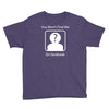 you won't find me on facebook geeky Youth Tee