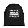 wooden spoon survivor Baby Beanies