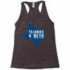 tejanos for beto Racerback Tank