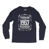 vintage made in 1957 perfectly aged a living legend Long Sleeve Shirts