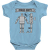 onward robots! &ndash; by chris ware Baby Onesie