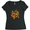 neverending dragonz Women's Triblend Scoop T-shirt