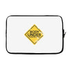 body under construction Laptop sleeve