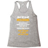 I Am A Mechanic Racerback Tank