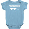 video games ruined my life funny Baby Onesie