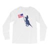 Patriotic T-Rex Long Sleeve Shirts