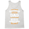 Super Cool Dad Of A Freaking Awesome Nurse Tank Top