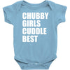 chubby girls cuddle best Baby Onesie