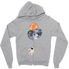 Ballon Planet Zipper Hoodie