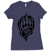 papa bear Ladies Fitted T-Shirt