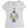 lantern Women's Triblend Scoop T-shirt