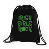 irish girls rock Drawstring Bags