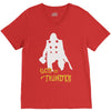 god of thunder V-Neck Tee