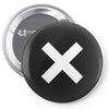 the x Pin-back button