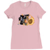 ghost rider and son Ladies Fitted T-Shirt