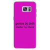 genius by birth slacker by choice t shirt large funny nerd tee slacker Samsung Galaxy S7