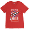 never surrender V-Neck Tee