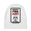 ready fire aim Baby Beanies