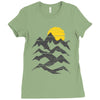 mountain ink Ladies Fitted T-Shirt