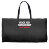 under new management, just married Weekender Totes