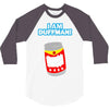 i am duff man homer cult funny retro 3/4 Sleeve Shirt