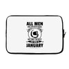 All Men Are Created Equal But Only The Best Are Born In June Laptop sleeve