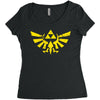Zelda Logo Women's Triblend Scoop T-shirt