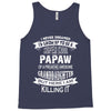Super Cool Papaw Of A Freaking Awesome Granddaughter Tank Top