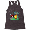 my friend hef Racerback Tank