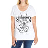 mahadev bol Ladies Curvy T-Shirt