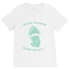saint patrick made me do it V-Neck Tee
