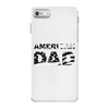 american dad black iPhone 7 Case