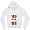 christmas chimney Zipper Hoodie