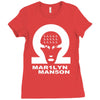 marilyn manson mechanical animals Ladies Fitted T-Shirt