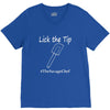 lick the tip shirt by the savage chef V-Neck Tee
