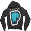 pewdiepie brofist Zipper Hoodie