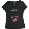 Say Hello to My Little BB Women's Triblend Scoop T-shirt