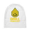 grill sergeant military Baby Beanies