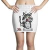 anxious cat Mini Skirts