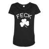 feck Maternity Scoop Neck T-shirt