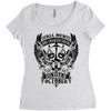 All Men are Created Equal but Only the Best are Born in October Women's Triblend Scoop T-shirt