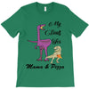 mama &amp; pizza dinasour T-Shirt