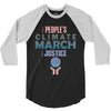 people's climate march for justice 2017 3/4 Sleeve Shirt