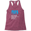 Papa Noun Definition Racerback Tank