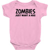 zombies just want a hug Baby Onesie