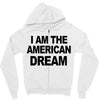 i am the american dream Zipper Hoodie