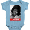 Aretha Franklin Queen Baby Bodysuit
