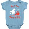 yes i can drive a stick Baby Onesie
