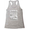 papa super saiyan vegeta Racerback Tank